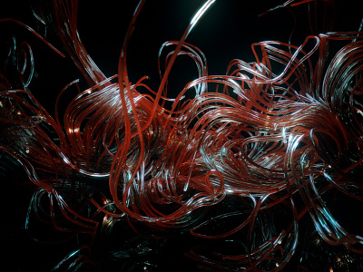 Glass 3ss ae c4d dynamic particles