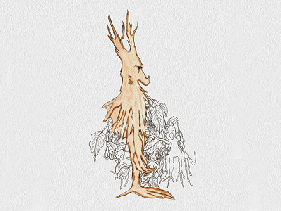 Beast. My favorite 💜 character design fantastic fantasticbeasts harrypotter illustrations magic pottermore