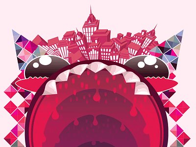 Big Mouth city monster mouth