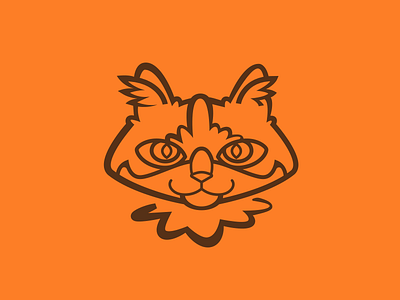 Bonz asshole cat orange tabby