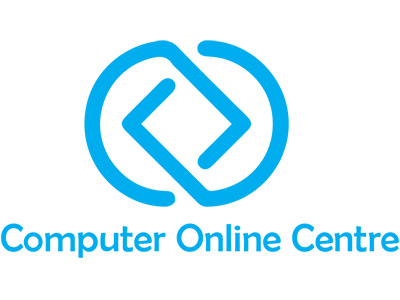 Computer Online Centre branding design logo