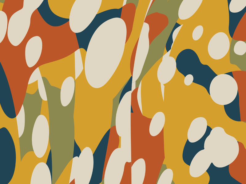 blob camo design art psychedelic pattern paint collage abstract texture illustration