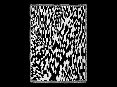 Slowdown Studio Rug abstract art black and white collage graphic illustration pattern print rug rugs texture