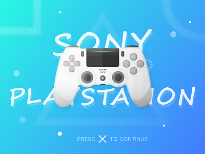 PS4 Controller Demonstration controller design graphic graphic design playstation ps4 sony stayhome