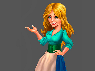 Fanart for Tales of Fairy Lands cartoon character fanart games girl illustration