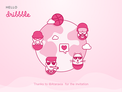 hello dribbble debut