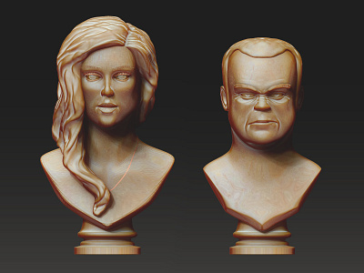 Sculpted Busts