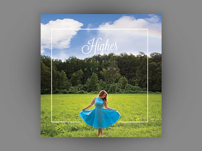 Higher – Brandi Hudson album artwork christian design graphic design layout music photoshop typography worship