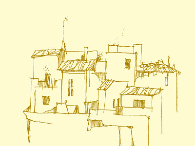 Italy architecture drawing illustration italy line drawing