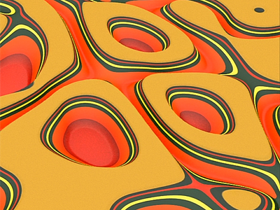 Noise 3d everyday houdini lines noise orange procedural