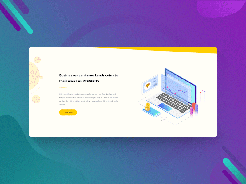 Lendr Landing Page (continued)