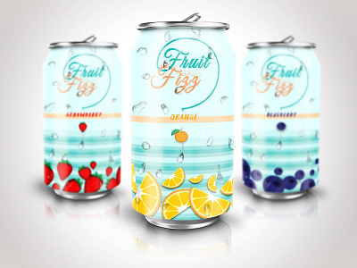 Fruit Fizz Can Design