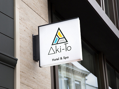 Aki-To Hotel & Spa Logo Design