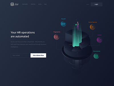 Homepage illustration