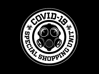 Covid 19 Special Shopping Unit biohazard covid 19 gas mask