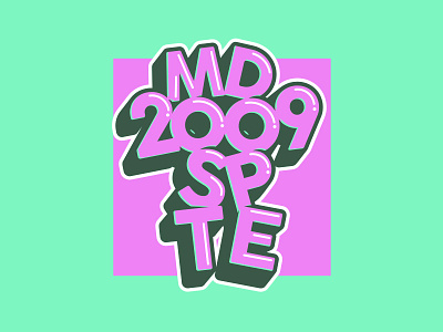 Most Dope Monday 3 2009 mac miller most dope mostdopemonday typography
