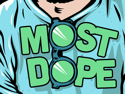 Most Dope Monday 11 glasses illustration mac miller most dope monday