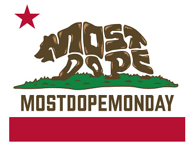 Most Dope Monday 25 california illustration mac miller most dope typography
