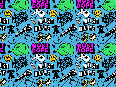 Most Dope Monday 34 illustration mac miller most dope pattern