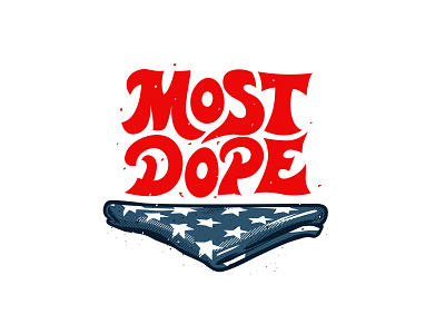 Most Dope Monday 39 flag illustration mac miller memorial day most dope