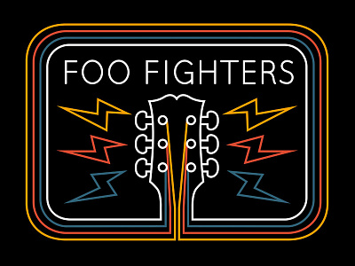 Foo Fighters guitar foo fighters guitar lightning