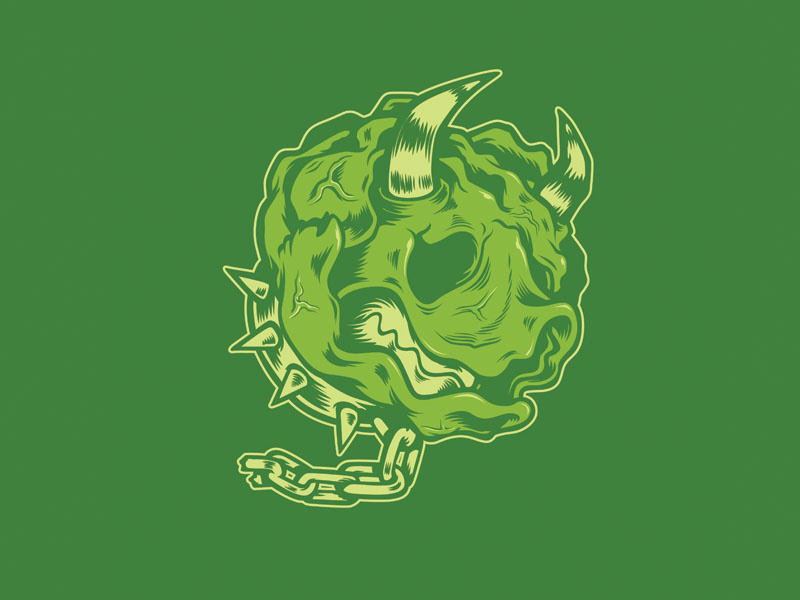Devil's lettuce by Colin Gauntlett on Dribbble