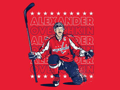 Stanley cup champs alexander ovechkin capitals hockey mvp nhl