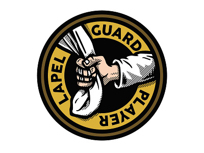 Lapel Guard patch bjj gif jiu jitsu lapel guard patch