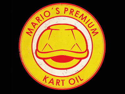 Mario's premium oil.
