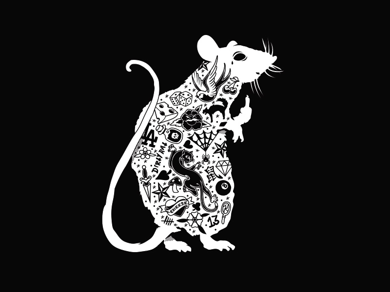 Ratattooy by Colin Gauntlett on Dribbble