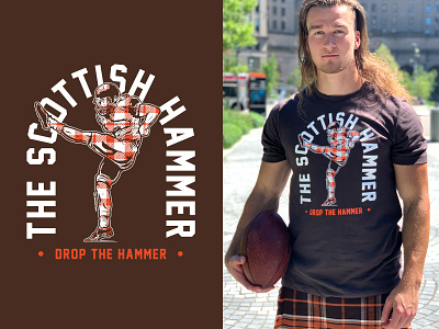 The Scottish Hammer cleveland browns punter