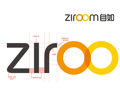 ziroom logo design icon illustration illustrator