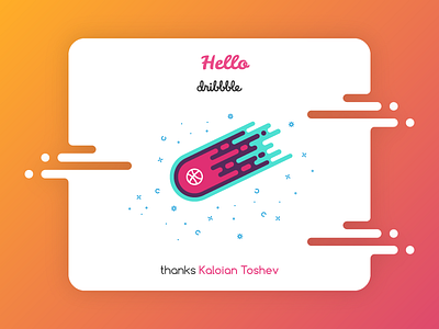 Hello Dribbble