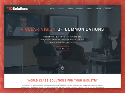 ID Solutions animation communication home integration ui ux video website
