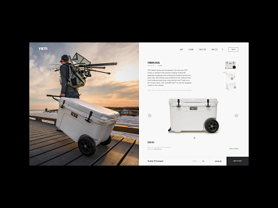 Yeti Stories — Website product webdesign yeti