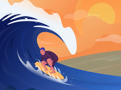 Surf illustration