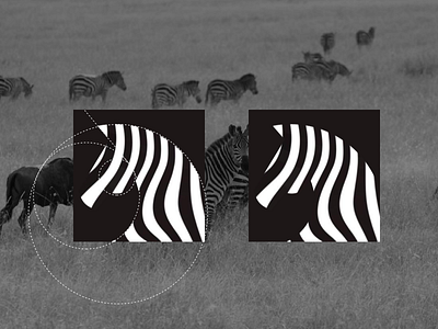 Zebra animal animal logo brand mark zebra