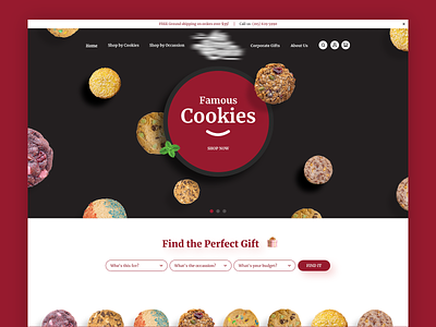 Landing Page design layout ui website