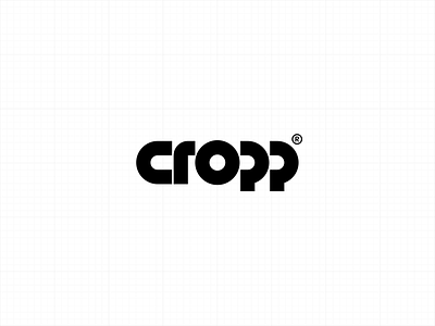 CROPP® circle crop logo logotype minimal