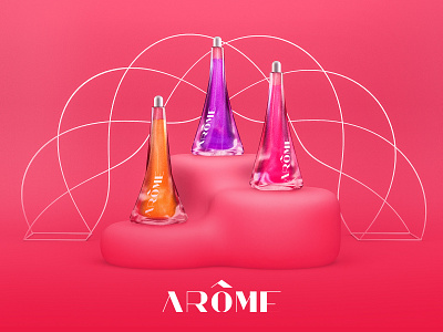 Arôme - Poster Campaign 3d 3d animation 3d art advert advertising advertisment art brand design brand identity branding campaign design graphic design graphicdesign illustration illustration art logo poster poster art poster design