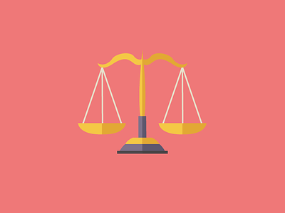 Freebie - Law Icon freebie icon law pink scale