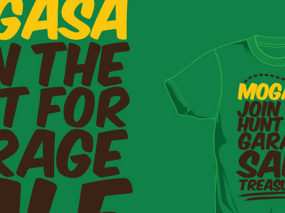 Shirt Design for Mogasa Mobile App app design mobile shirt tee