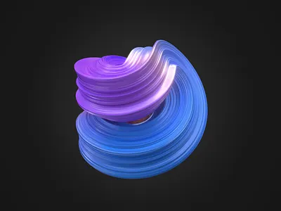 Glow Abs Rotat 04 abstract abstract design c4d cinema4d color design maxon maxonc4d redshift3d