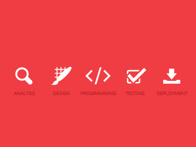 Simple icons icon minimalist red simple