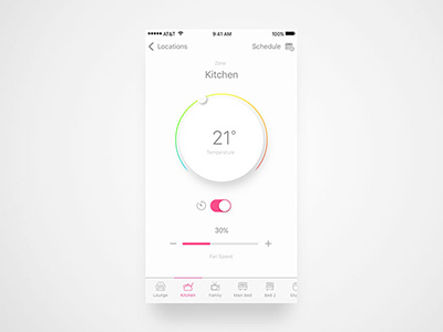 #DailyUI007 Home Automation