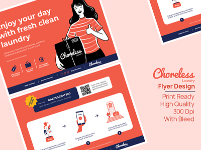 Choreless laundry _ Flyer