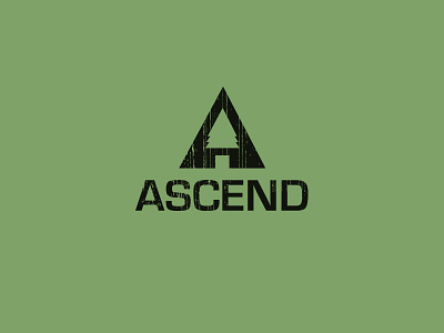 Ascend Logo arrow ascend brand branding camping climb gear logo mark mountain outdoors tree