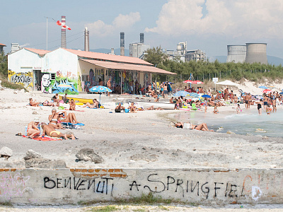 welcome to Springfield_a card from Spiagge Bianche