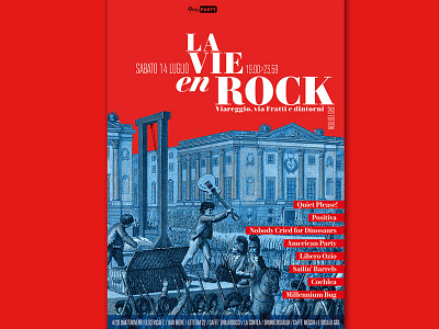 La Vie en Rock • Festival Poster