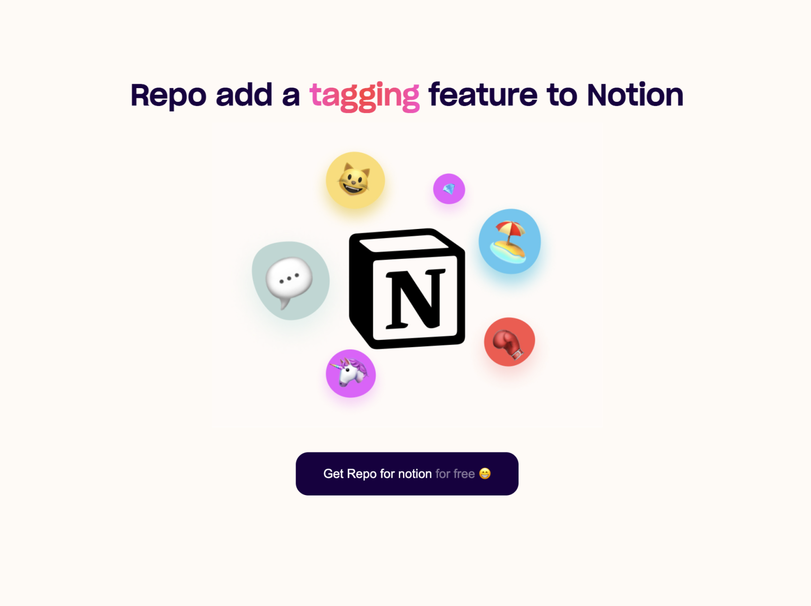 research repository notion